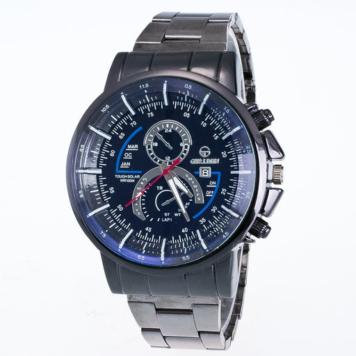 Men's Relojes New Steel Watch